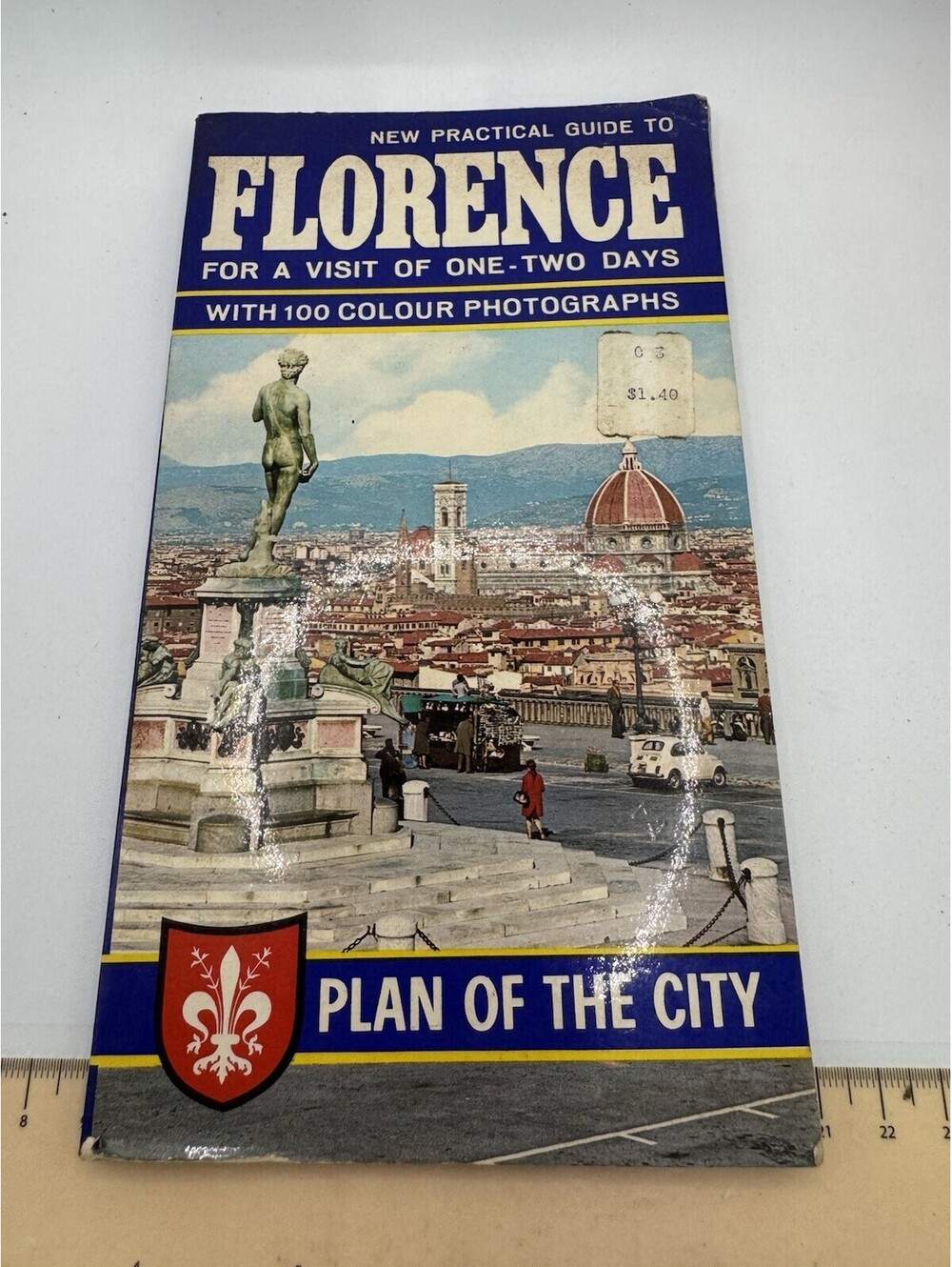 VINTAGE ~ Travel Guide Florence Italy Practical Guide for 1-2 Days 1972' COLOR